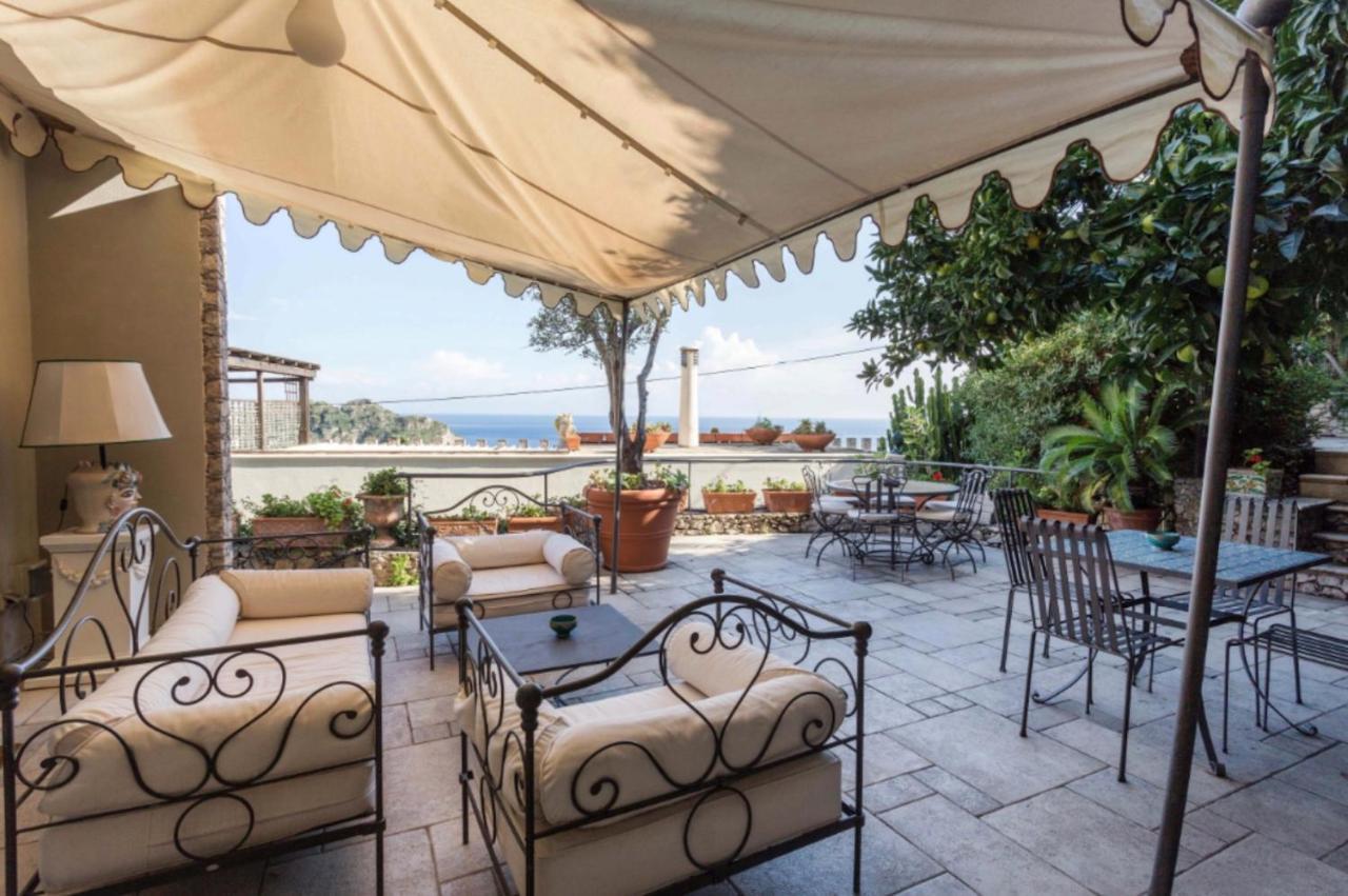 Villa Eleonora Isola Bella Sea View Small Pool + Jacuzzi Taormina Eksteriør bilde