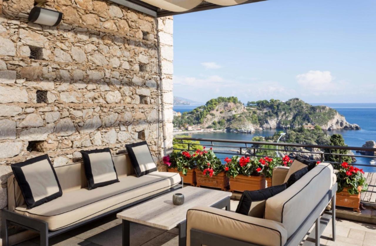 Villa Eleonora Isola Bella Sea View Small Pool + Jacuzzi Taormina Eksteriør bilde