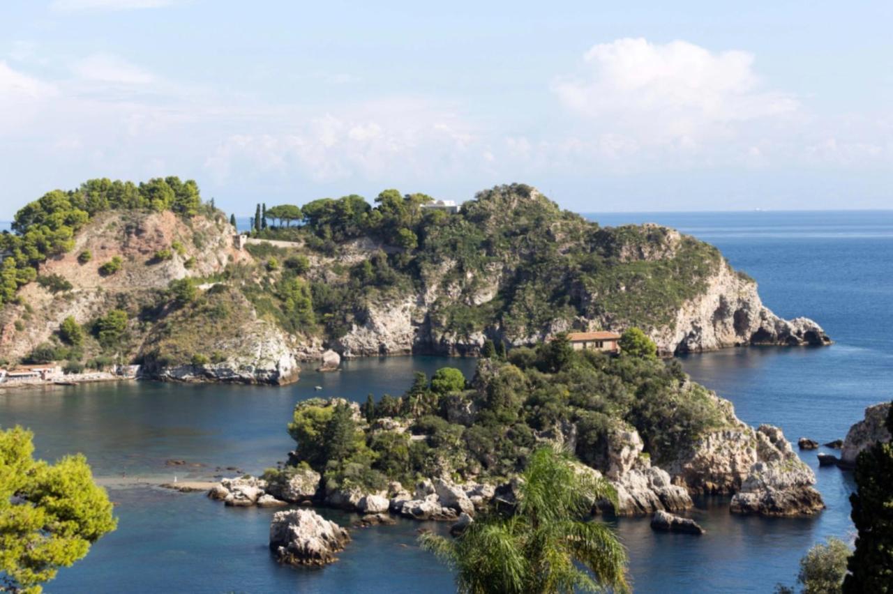 Villa Eleonora Isola Bella Sea View Small Pool + Jacuzzi Taormina Eksteriør bilde