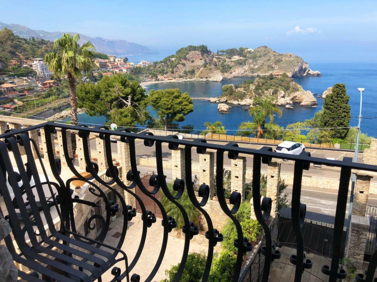 Villa Eleonora Isola Bella Sea View Small Pool + Jacuzzi Taormina Eksteriør bilde