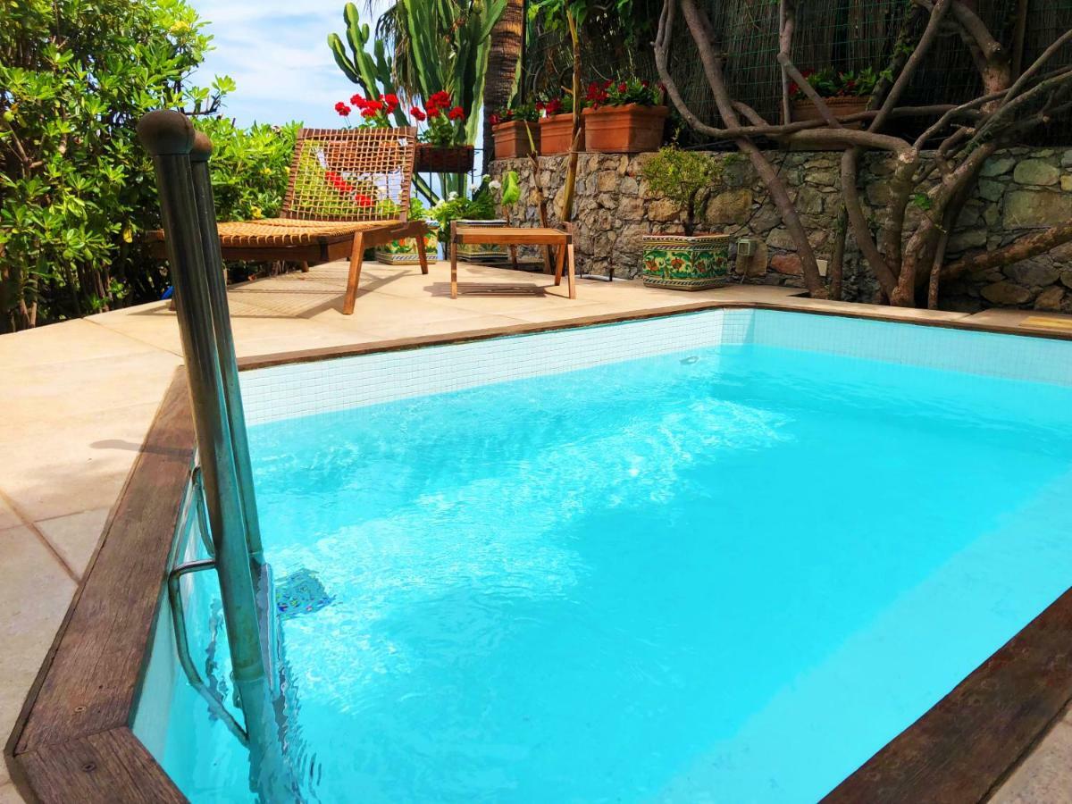 Villa Eleonora Isola Bella Sea View Small Pool + Jacuzzi Taormina Eksteriør bilde